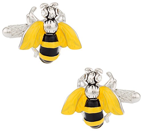 Cuff-Daddy Bumble Bee Mancuernas con Caja miniatura 1