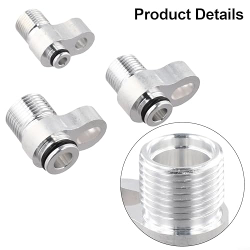 Adaptador R134a para solucionar fugas en el condensador con mangueras #6 #8 #10 5