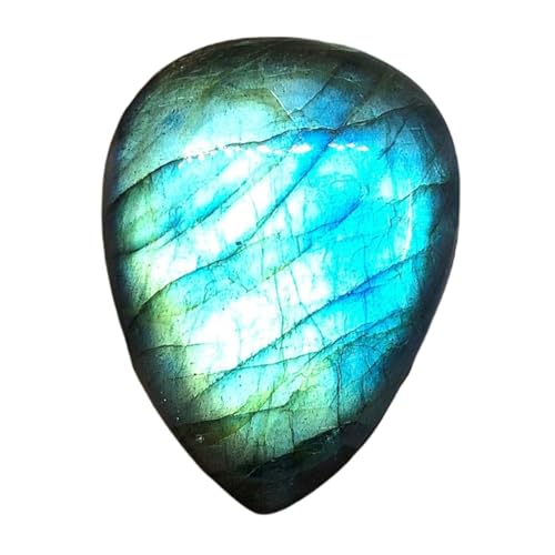Labradorite cabochon poire de qualité supérieure pour haute joaillerie