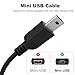 USB-A auf Mini USB 2.0 Kabel, IFC-400PCU USB Kabel Kamera Datendatei Übertragungskabel Kompatibel mit Canon Kameras und Camcordern PowerShot/Rebel/DSLR EOS T1i T2i T3 T3i T5 T5i T6 T6i T6s T7i (80cm)