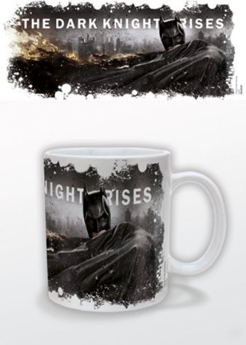 MUG TAZZA IN CERAMICA BATMAN THE DARK KNIGHT RISES LOGO COLAZIONE NEW NUOVA