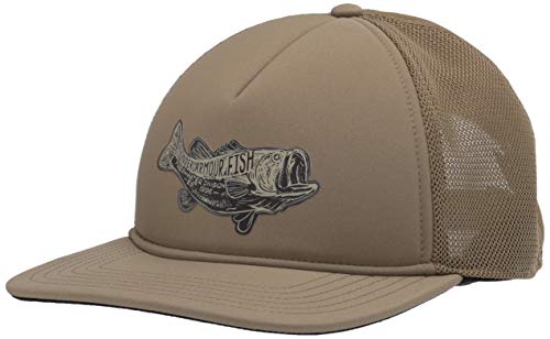Under Armour Outdoor Trucker Hat, Outpost Green (331)/Range Khaki, One Size Fits all