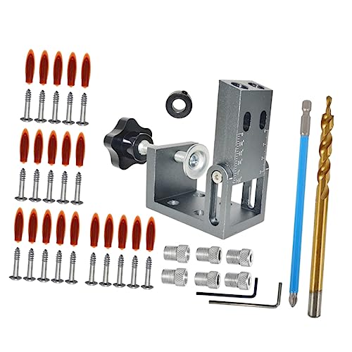 HOMOCONO Professional Oblique Set Punch Locator Tool Woodworking Supplies Scale for Accurate Positioning