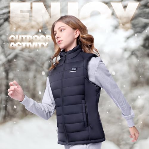 Snow Leopard U16 Women’S Heated Vest With Battery Pack Included 7.4V / 160000Mah thumb #8