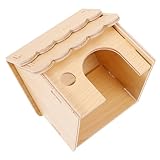 Cabane pour petits animaux : s'adapte parfaitement aux cages en pour hamsters, qu'à tout style de cage, plus de aux activités du hamster et de son de jeu, maison pour hamster domestique