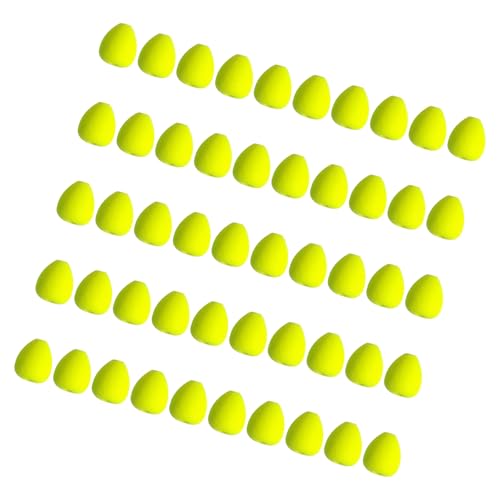 HUANGGG 10pcs/50pcs Fishing Floats Foam Floats Fishing Tackle Accessories Fly Fishing Indicators Pompano Floats