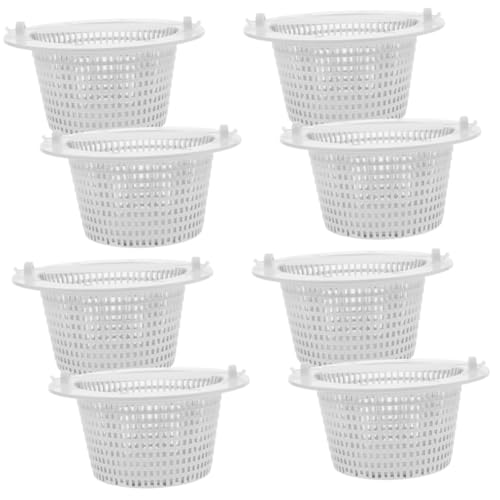 Happyyami 4 Juegos Cesta De Filtro De Piscina Flotador Estanque Pelota Filtros De Piscina Limpieza Piscina Accesorio De Piscina Filtro De Cesta De Piscina El Plastico 2 Piezas * 4