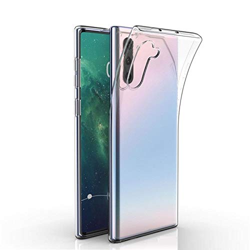 Image of Case Creation Brand - Mobile Cover for Samsung Galaxy Note 10+ (Soft & Flexible Back Case), Transparent