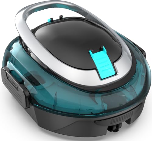 S2 Pool Vacuum Robot for Above Ground Pools, Dark Cyan