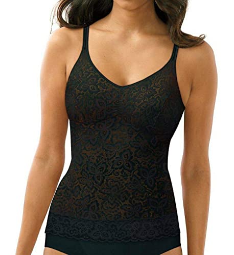 Bali Womenâ€™s Shapewear Firm Control Lace â€™N Smooth Shaping Cami Fajas DF8L12
