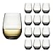 Produktbild LIBBEY 70271 Weinglas/Universalglas "STEMLESS", 451 ml, 12er Set, Transparent, Grau