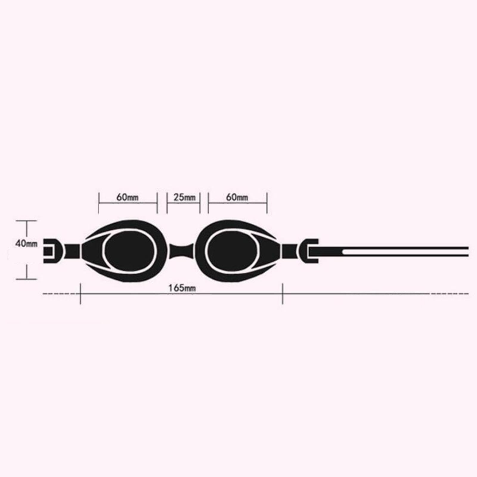 5X Lunettes de Natation en Carton Lunettes de Natation pour Enfants Lunettes de Plage D'été Lunettes de Natation Anti-buée en Silicone Souple Lunettes