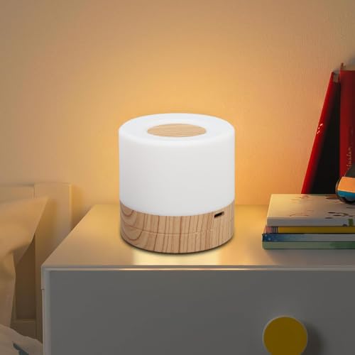 Lámpara de noche touch recargable AYNEFY pequeña miniatura 4