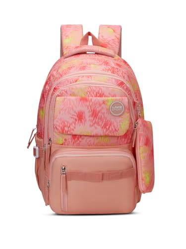 Image of Lavie Sport Sunset Laptop Backpack | 36 Liters | Fits Upto 16 Inch | Laptop Compatiable | Rain Cover
