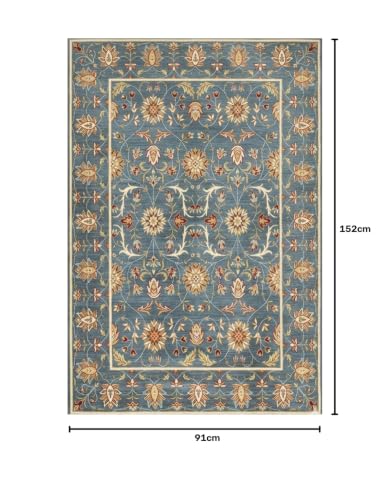 Image of Premium 3D Printed Carpets for Living Room | Carpets for Hall | Bedroom | Living Area | 4x6 Feet Rectangular