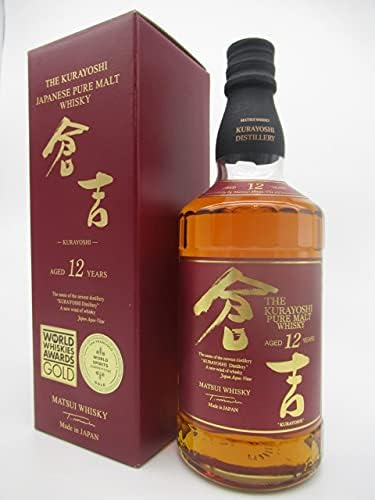 Amazon Co Jp マツイ 倉吉 12年 ピュアモルトウイスキー 43度 700ml 並行輸入品 食品 飲料 お酒