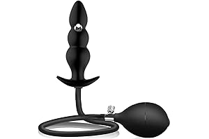 Silicone Inflatable Anal Beads