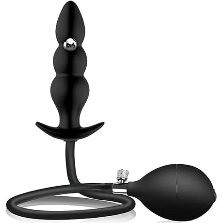 Silicone Inflatable Anal Beads