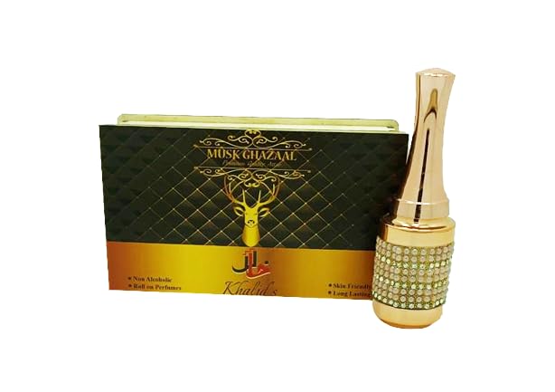 Khalid's Non Alcoholic Musk Ghazaal Attar 10 Ml