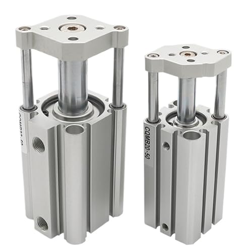 Cylindre CQMB12-5 compact guidé pour automatisation pneumatique industrielle