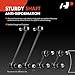 A-Premium Set of 4, Front & Rear Sway Bar Links Kit Stabilizer Bar Links Compatible with Mitsubishi Eclipse 2006-2012, Galant 2004-2012, Endeavor 2004-2011, FWD Only