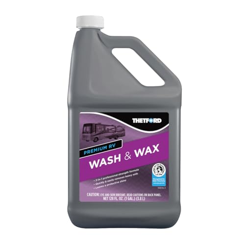 Thetford Premium RV Wash and Wax, Detergent and...