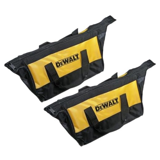 Dewalt Ballistic Nylon 12-inch Mini Tool Bag - 2-Pack