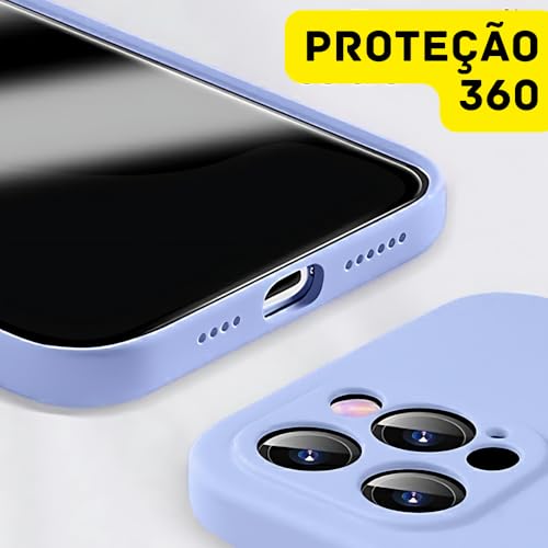 Capa Capinha Compatível Samsung A15 Proteção Aveludado (PRETO)