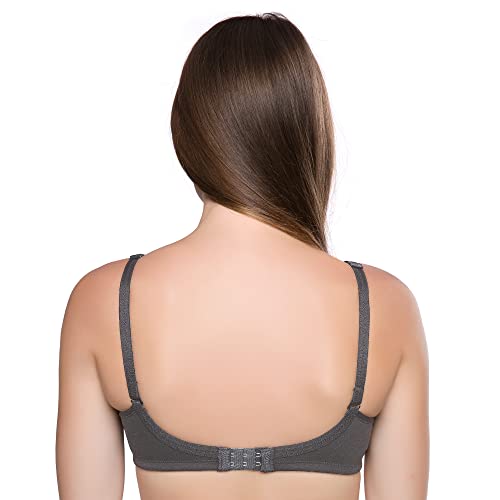 Image of TRYLO Cotton Riza Minimizer Women's Non-Padded Non-Wired Seamless Molded Bra