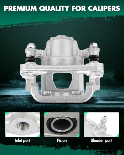Image of SCITOO Rear Right Brake Caliper With Bracket 19-B2781A For Nissan For Altima 2002-2006 2013-2018 For Nissan For Maxima 2003-2007