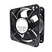 180mm x 180mm x 60mm Axial Fan AC 220V 240V, 0.35A 55W Brushless Cooling Fans with Dual Ball Bearings, 2Wire & Dual Ball Bearings Powerful Axial Fans for Desktop DIY Cooling Ventilation Projects