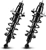 Kit Completo de Amortiguadores y Resortes Traseros para Honda Civic 2001-2005 (Excluye modelos 2.0L SI SIR), Reemplaza 171340L 171340R, 2 Piezas 2