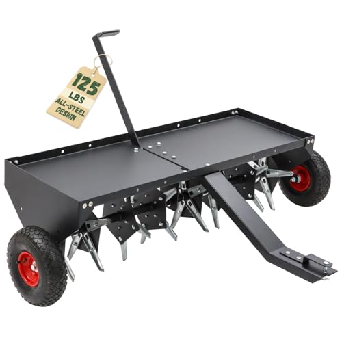 Doniks 52-Inch Tow Behind Lawn Plug Aerator