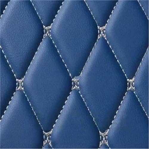 Tapis de coffre en cuir synthétique bleu pour auto Hyundai I30 de 2009 à 2012