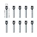 Simoni Racing DR076/B2 Kit 2 Separadores Ruedas de 16 MmCompletos de Tornillos