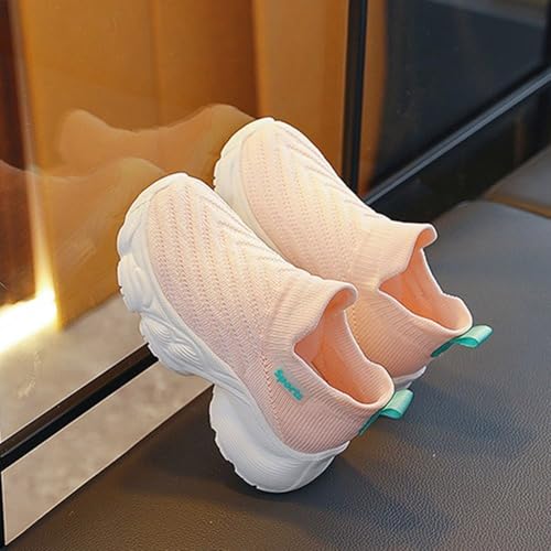 IWIHMIV Kids Slip On Shoes Boys Girls Sneakers Kids Shoes Unisex Lightweight Breathable Athletic Running Tennis Shoes for Toddler2