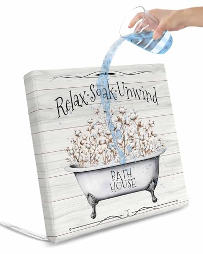 2 Pack Botanical Flowers Waterproof Cushion Covers with Ties, Outdoor Patio Chaise Lounge Chair Seat Cushion Slip Covers Replacement(Only Cover) Simple Country WoodEen Grain Art 20