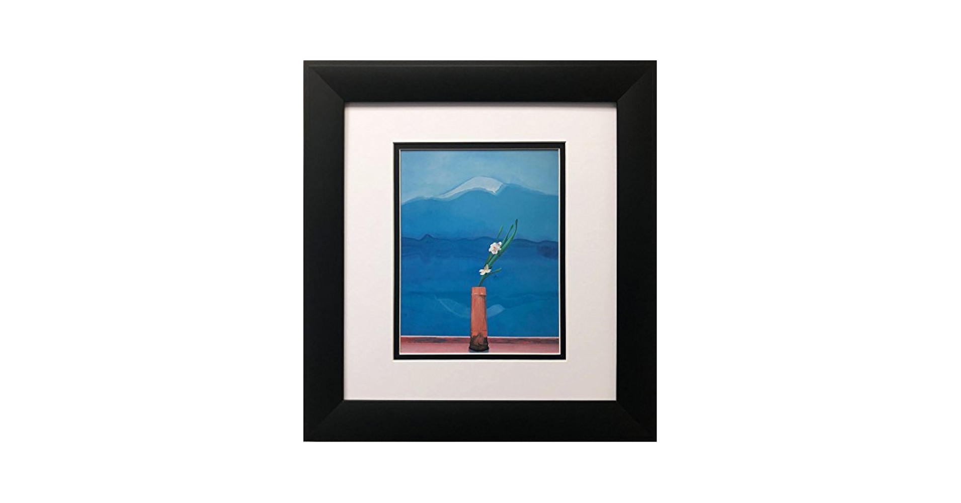 額装品/Mt Fuji and Flowers（デビット ホックニー）/ポスター DAVID HOCKNEY Mount Fuji and Flowers , 2016 – Art Wise
