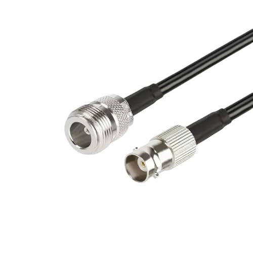 RG58 �P�[�u�� N �I�X - BNC �I�X ���X �A�_�v�^ WI/*FI an*/�A���e�i 50 �I�[�� R*/F �����s�O�e�[�� �P�[�u��(NF-BNCF-RG58,300CM)