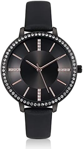 KIMOMT Womens Watches Leather Quartz Watch Waterproof Fashion Wristwatch for Women Ladies Girls