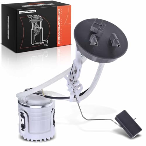 Frankberg Pompe à Carburant Pompe à essence Module d'alimentation en carburant Kit sans Capteur de pression 4-Pôles Compatible avec Golf III 1H1 P.a.s.s.a.t 35I 3A2 Remplacer# 1H0919051L