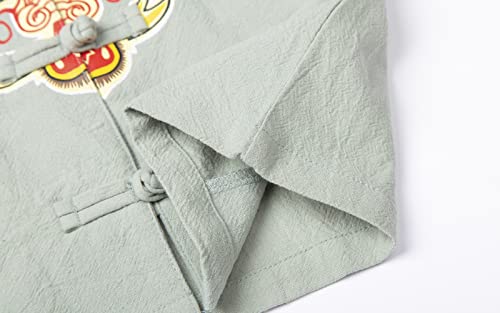 Image of Mud Kingdom Little Boy Girls Outfits Tang Style Chinese New Year Suit Traditional Sets