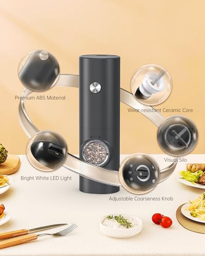 CIRCLE JOY 電動ペッパーグラインダーセット KYMQ-14-31BS-BW の商品画像 1