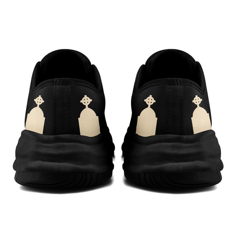 Halloween Pumpkin Ghost Canvas Shoes Fashion Unisex Sneaker Gift for Her Him Festival Running Walking Casual Shoes3