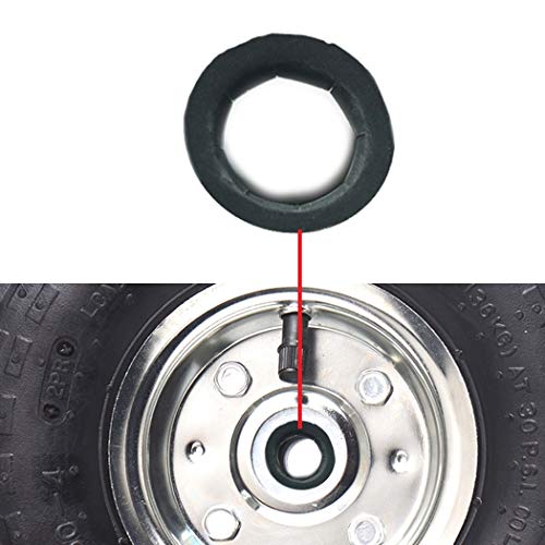 AR-PRO (8 Pack) Hard-to-Find Spring Steel Push-On Pushnuts - Dolly Wheel Lock Washers Fits 5/8" Dolly Axle Rods with Oiled Phosphate Finish