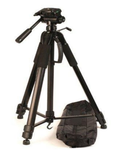 Manfrotto MK293A3-D3Q2 293 Aluminum Tripod (3S) with 3-Way Head and Foldable Handles (Black)