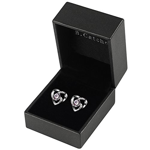 BCatcher-Pendientes-Mujer-corazon-Plata-de-Ley-925-Amor-a-Primera-Vista-con-San-Valentin-Regalo-Originales