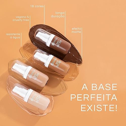 DALLA BASE MATTE ALTA COBERTURA VEGANA MY SECRET COR:08