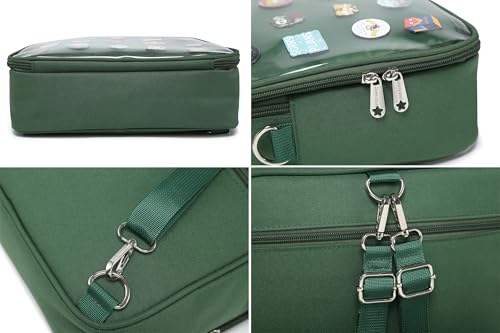 Image of CHERRY SAUCE Dopamine Color Ita Bag Backpack Satchel Oxford Crossbody Messenger Shoulder Bag