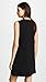 English Factory Women's Lace Up Front Dress, Black, S